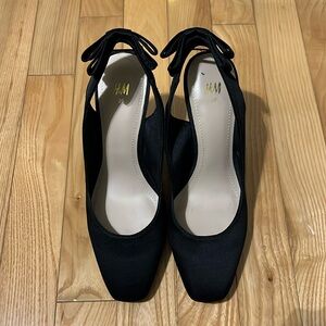 H&M Sling Back Short Heels